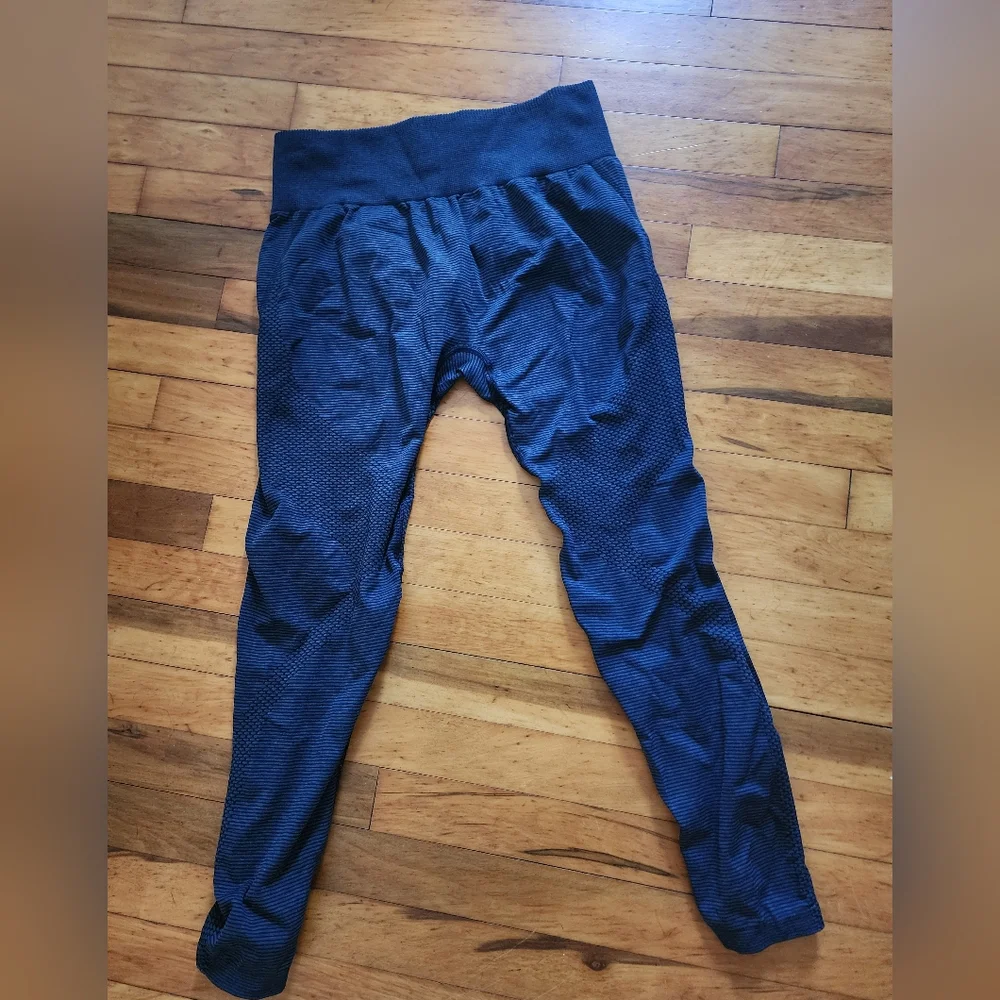 Seamless Blue Leggings Gymshark XL Women - Picture 4 of 5